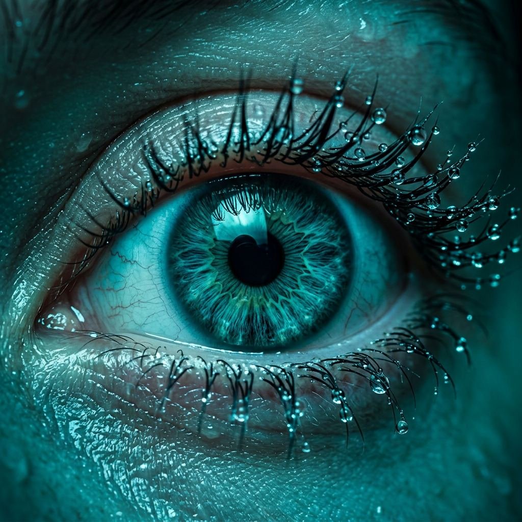 Beauty macro shot